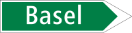 Indicateur de direction pour autoroutes et semi-autoroutes  
