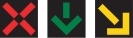 Système de signaux lumineux pour la fermeture temporaire des voies de circulation
